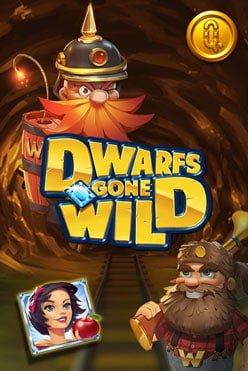 Слот машина Dwarfs Gone Wild от поставщика Quickspin на доллары и рубли в онлайн-казино, начать игру прямо сейчас